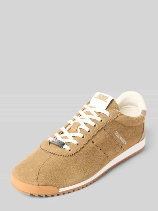 Zdjęcie produktu Sneakersy ze sznurowanym zapięciem model 'MIRAGE-SM' Steve Madden Piaskowy
