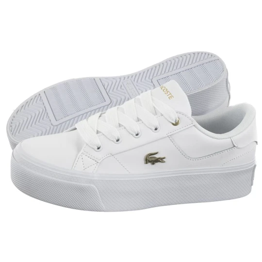 Zdjęcie produktu Sneakersy Ziane Platform 124 2 Cfa Wht / Gld 747CFA0005.216 (LC434-b) Lacoste