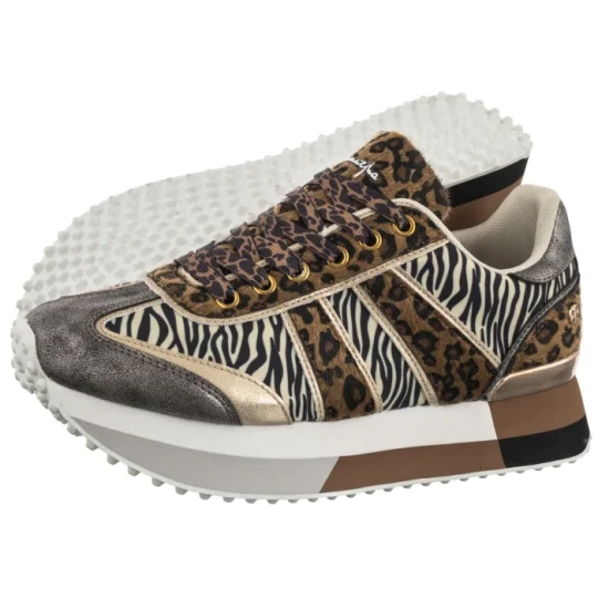 Zdjęcie produktu Sneakersy Złote/Czarne M7356-25/00-7 (MA1563-a) Maciejka