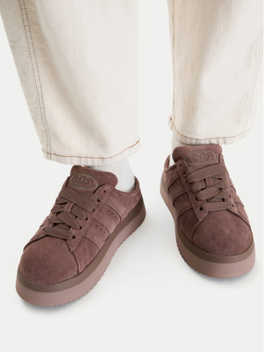 Zdjęcie produktu Śniegowce adidas Campus 00s Winter Low JR3731 Brązowy