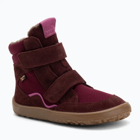 Zdjęcie produktu Śniegowce barefoot dziecięce Froddo Tex Winter bordeaux Bordowy