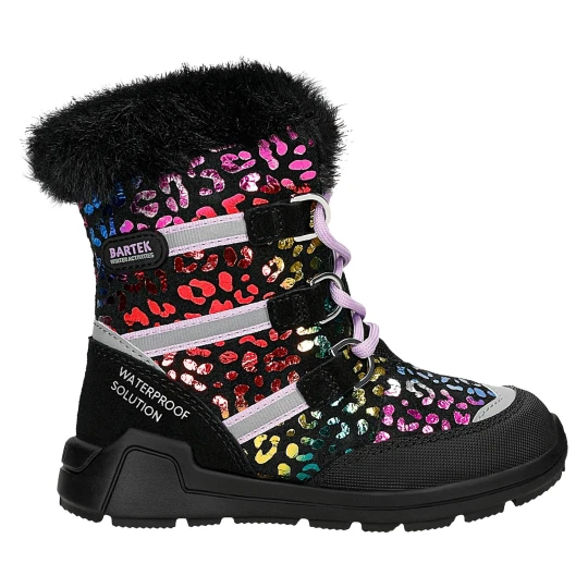 Zdjęcie produktu Śniegowce Bartek 85003 65 dla dziewcząt multicolor 8500365