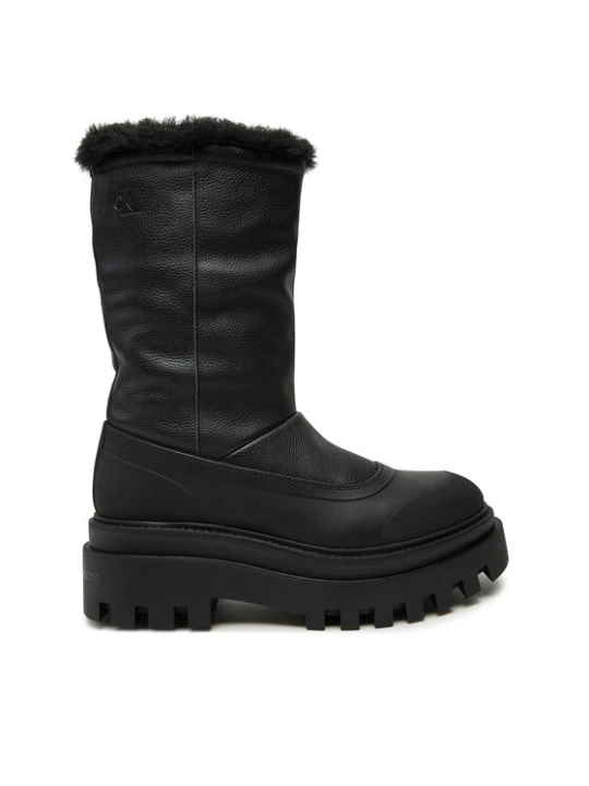 Zdjęcie produktu Śniegowce Calvin Klein Jeans Flatform Chelsea Boot Padded YW0YW01558 Czarny