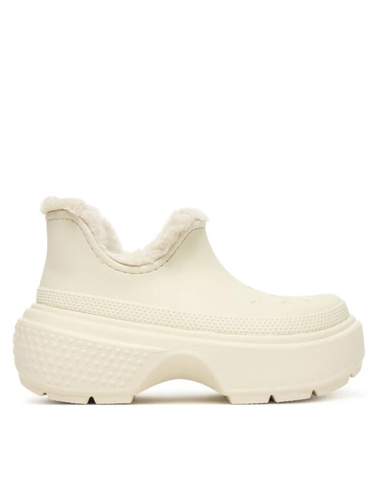 Zdjęcie produktu Śniegowce Crocs Stomp Lined Shorty Boot 210673 Écru Kremowy