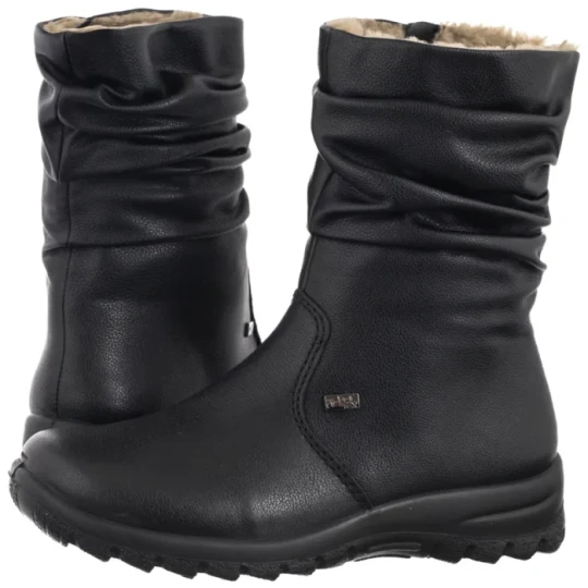 Zdjęcie produktu Śniegowce Czarne Z7171-02 Black (RI344-a) Rieker