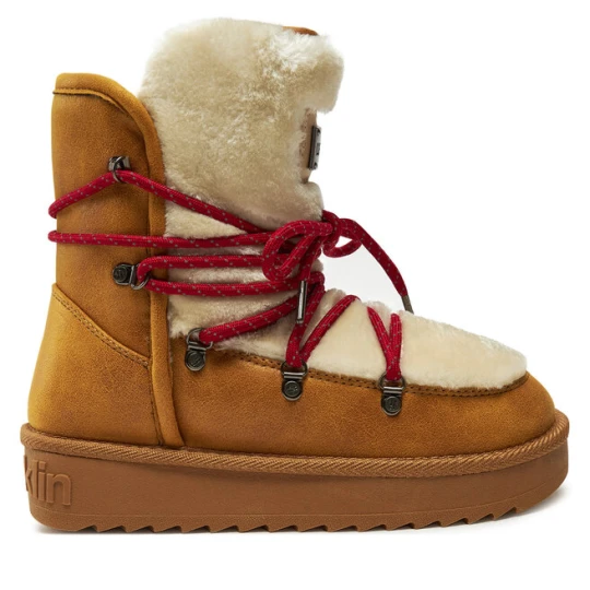 Zdjęcie produktu Śniegowce D.Franklin Nordic Trk Fur DFSH370005 Żółty
