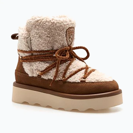 Zdjęcie produktu Śniegowce damskie Blauer USA F6DOYLE01 cream / brown Beżowy