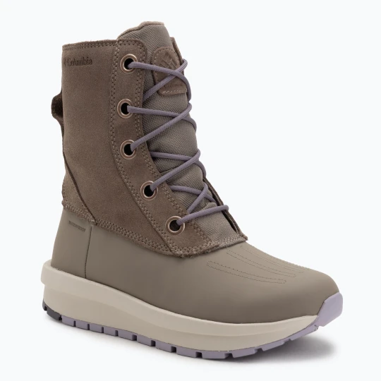 Zdjęcie produktu Śniegowce damskie Columbia Moritza Shield Omni-Heat V2 wet sand/lavender pearl Brązowy