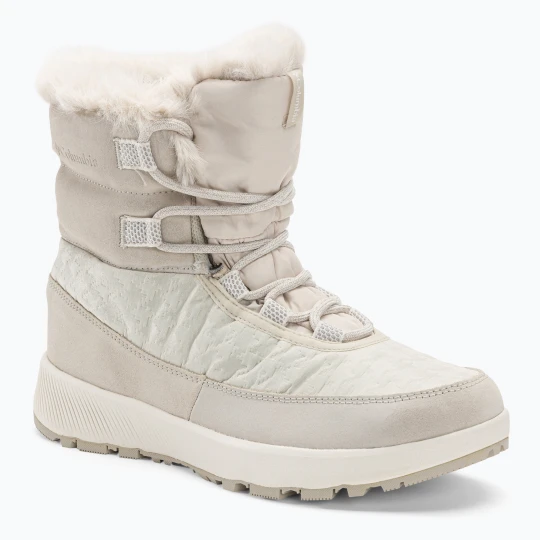 Zdjęcie produktu Śniegowce damskie Columbia Slopeside Peak Luxe V2 dark stone / sea salt Beżowy