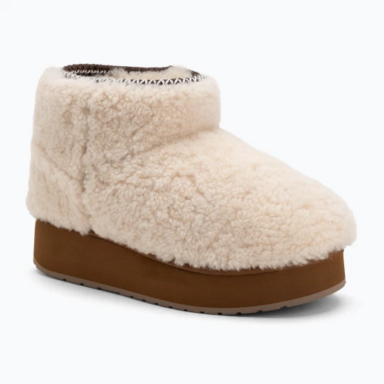 Zdjęcie produktu Śniegowce damskie Emu Australia Stinger Micro Flatform Teddy natural Beżowy