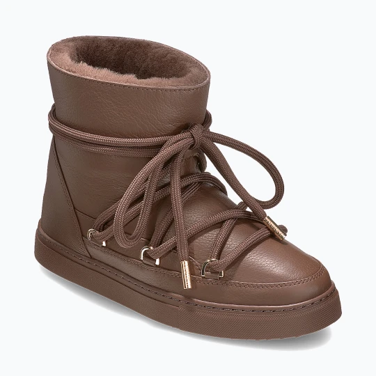 Zdjęcie produktu Śniegowce damskie INUIKII Full Leather dark brown