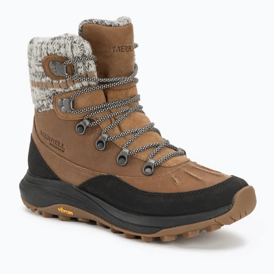 Zdjęcie produktu Śniegowce damskie Merrell Siren 4 Thermo Mid Zip WP tobacco Brązowy