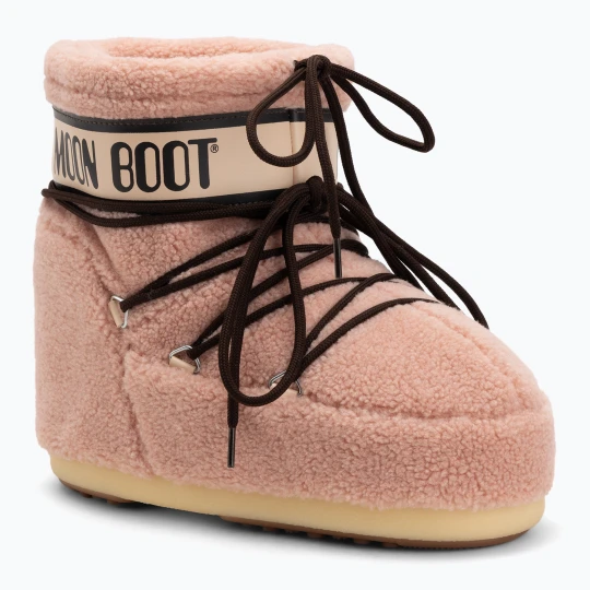 Zdjęcie produktu Śniegowce damskie Moon Boot Icon Low Fleece pink