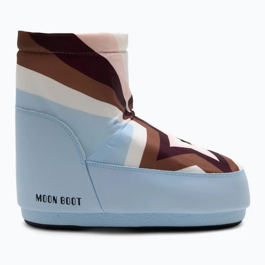 Zdjęcie produktu Śniegowce damskie Moon Boot Icon Low Nolace Comet baby blue / multicolor