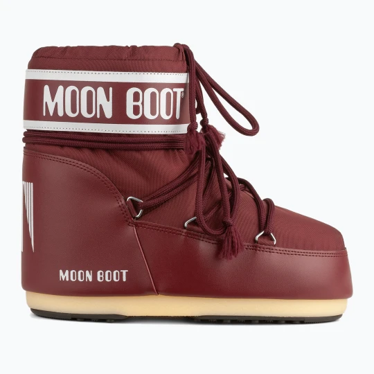 Zdjęcie produktu Śniegowce damskie Moon Boot Icon Low Nylon burgundy Bordowy