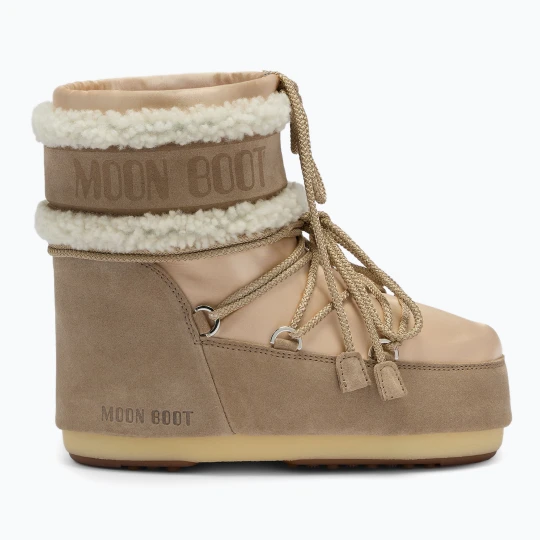 Zdjęcie produktu Śniegowce damskie Moon Boot Icon Low Pearly Plus pale peach / sand Beżowy