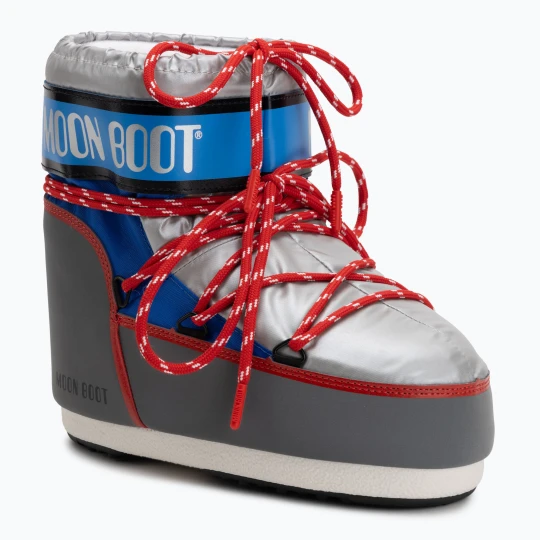 Zdjęcie produktu Śniegowce damskie Moon Boot Icon Low Space Racing silver / blue / red
