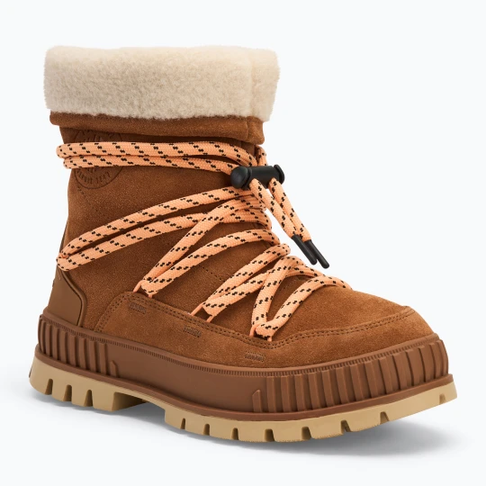 Zdjęcie produktu Śniegowce damskie Palladium Pallashock Hiver dear brown