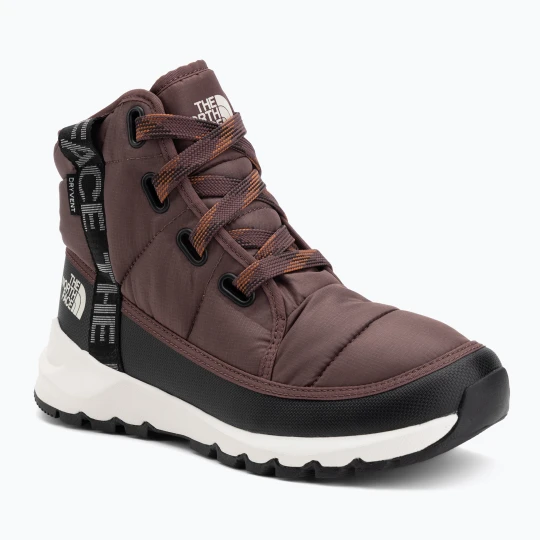 Zdjęcie produktu Śniegowce damskie The North Face Thermoball Lace Up Luxe Wp tawny quartz / burnt umber Bordowy