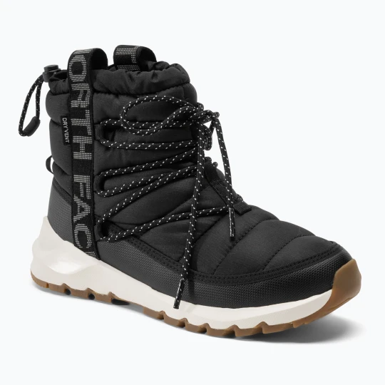 Zdjęcie produktu Śniegowce damskie The North Face Thermoball Lace Up WP black / gardenia white