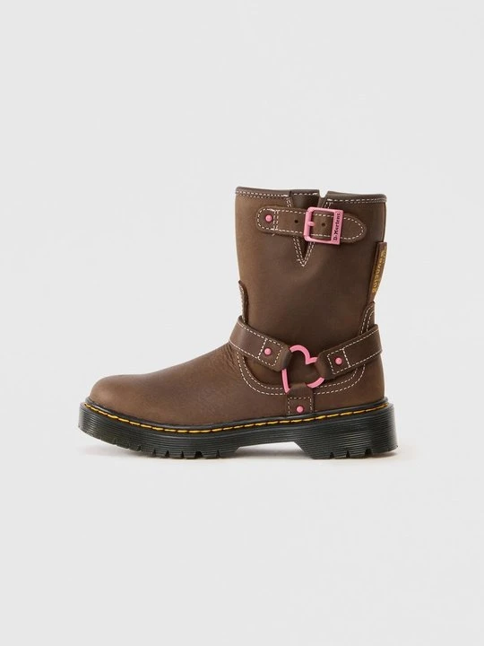 Zdjęcie produktu Śniegowce Dr. Martens ciemnobrązowy