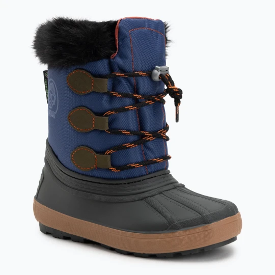Zdjęcie produktu Śniegowce dziecięce BOATILUS Nippy 02 Sint. Leather green / blue