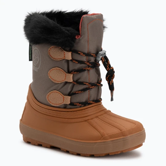 Zdjęcie produktu Śniegowce dziecięce BOATILUS Nippy 02 Sint. Leather pumpkin Brązowy