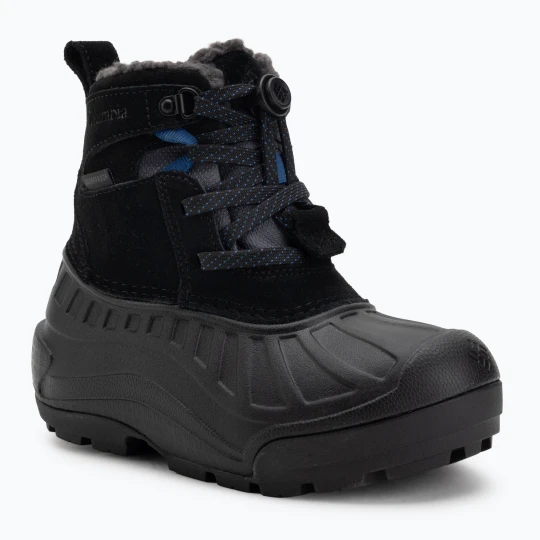 Zdjęcie produktu Śniegowce dziecięce Columbia Youth Powderbug Alpine dark grey / mountain blue Czarny