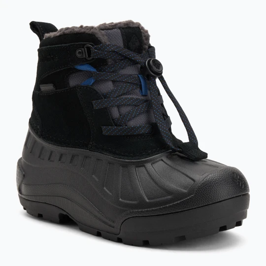 Zdjęcie produktu Śniegowce dziecięce Columbia Youth Powderbug Alpine dark grey / mountain blue Czarny