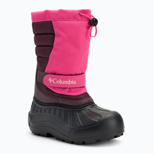 Zdjęcie produktu Śniegowce dziecięce Columbia Youth Powderbug Snowlite pink ice/ moonvista