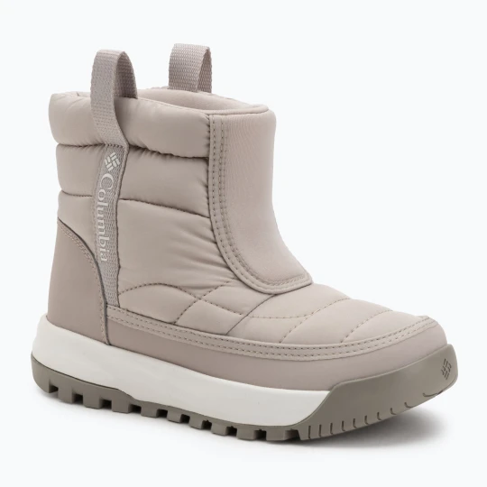 Zdjęcie produktu Śniegowce dziecięce Columbia Youth Snowtrot Mid soft taupe/sea salt Beżowy
