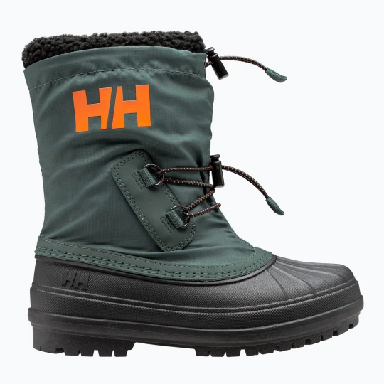 Zdjęcie produktu Śniegowce dziecięce Helly Hansen Jk Varanger Insulated 453 dark creek / neon orange Zielony