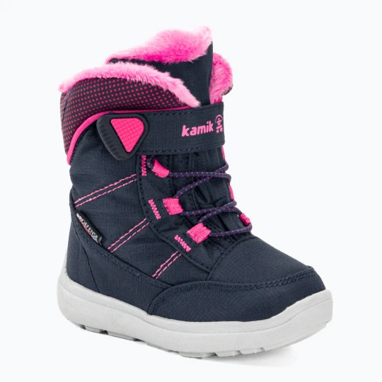 Zdjęcie produktu Śniegowce dziecięce Kamik Stance2 navy / magenta Granatowy