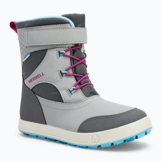 Zdjęcie produktu Śniegowce dziecięce Merrell Snow Storm 3.0 Wtrpf grey / turq