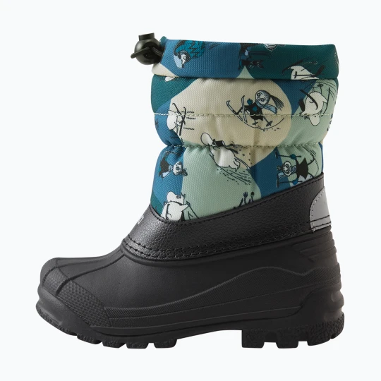 Zdjęcie produktu Śniegowce dziecięce Reima Moomin Nefar blue ocean
