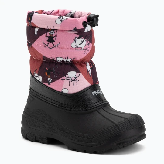 Zdjęcie produktu Śniegowce dziecięce Reima Moomin Nefar rose pink