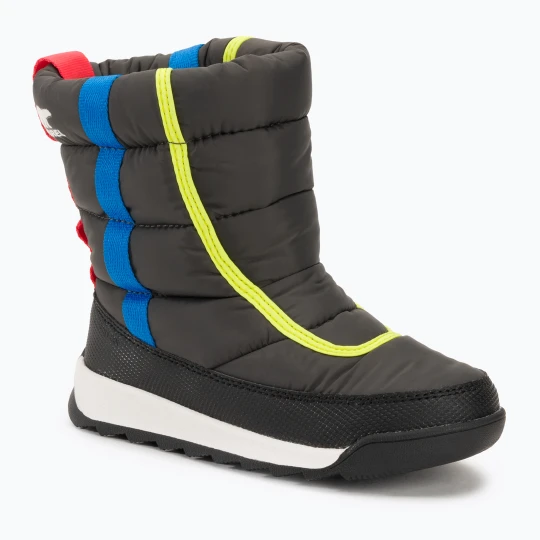 Zdjęcie produktu Śniegowce dziecięce Sorel Outh Whitney II Puffy Mid jet/black Brązowy