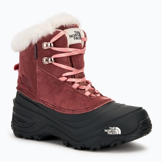 Zdjęcie produktu Śniegowce dziecięce The North Face Shellista V Lace WP canyon dust/terracotta Czerwony