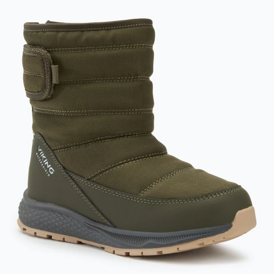 Zdjęcie produktu Śniegowce dziecięce Viking Footwear Equip Warm Waterproof 1V Pull On olive Zielony