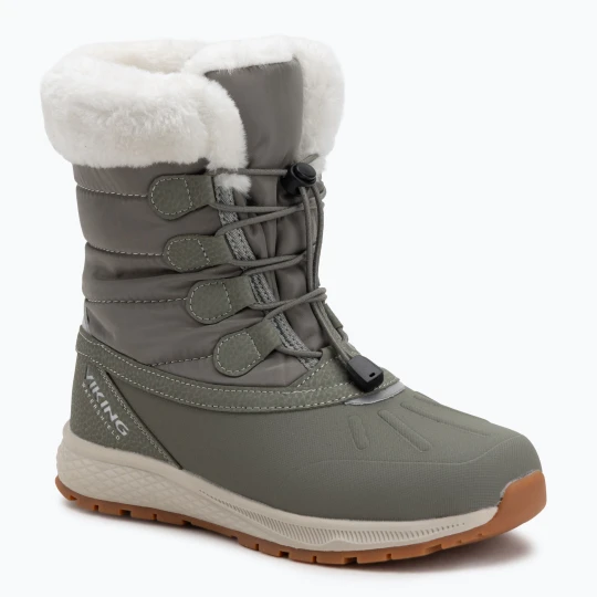 Zdjęcie produktu Śniegowce dziecięce Viking Footwear Equip Warm Waterproof Zip olive Zielony
