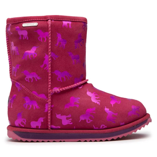 Zdjęcie produktu Śniegowce EMU Australia Rainbow Unicorn Brumby K12373 Różowy