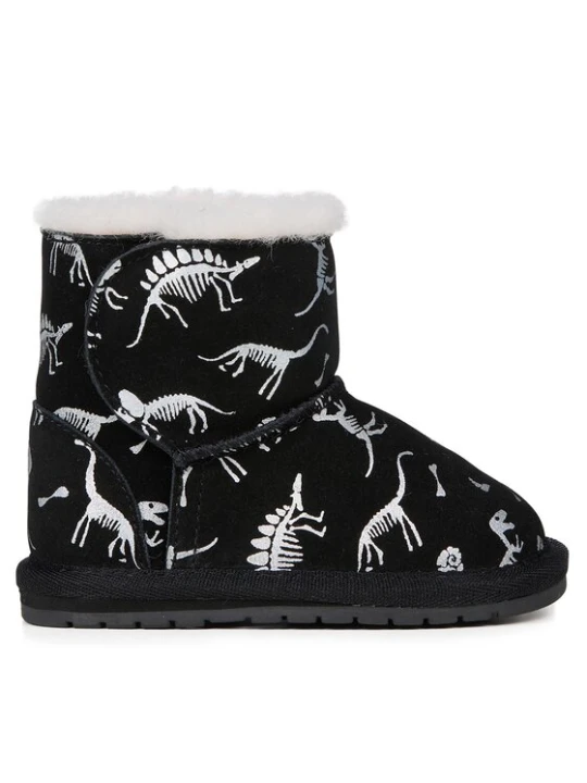 Zdjęcie produktu Śniegowce EMU Australia Toddle Reflective Dino B12966 Czarny