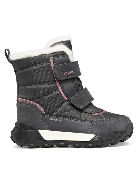 Zdjęcie produktu Śniegowce Geox J Trekkyup Girl B Abx J46M7E 08V22 C1377 D Szary ciemny