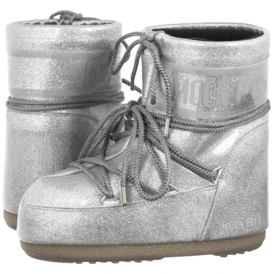 Zdjęcie produktu Śniegowce Icon Low Glitter Silver 1409440 H001 (MB66-b) Moon Boot