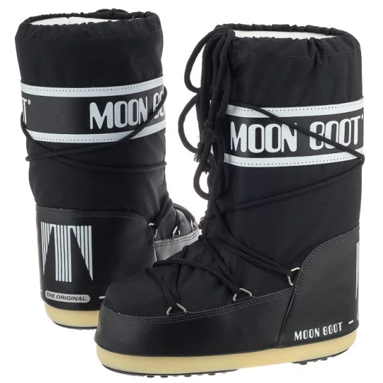 Zdjęcie produktu Śniegowce Icon Nylon Black Kids 1400440 N001 (MB14-a) Moon Boot