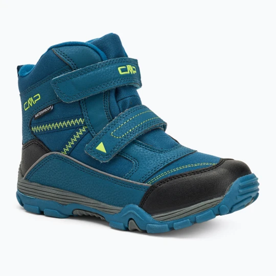 Zdjęcie produktu Śniegowce juniorskie CMP Pyry Snowboots petrol/yellow fluo Niebieski