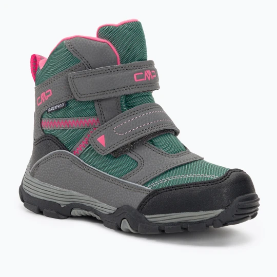 Zdjęcie produktu Śniegowce juniorskie CMP Pyry Snowboots Wp graffite/acqua Szary