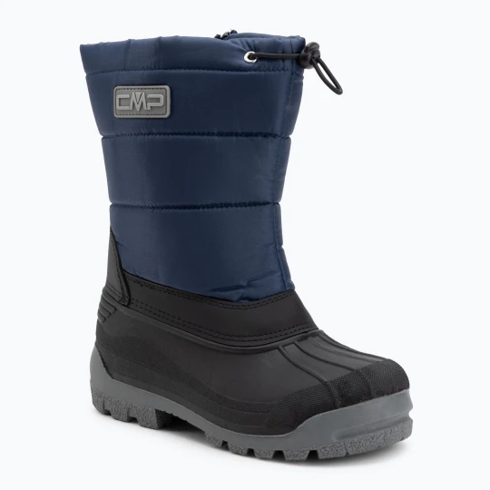 Zdjęcie produktu Śniegowce juniorskie CMP Sneewy Snowboots black/blue Granatowy