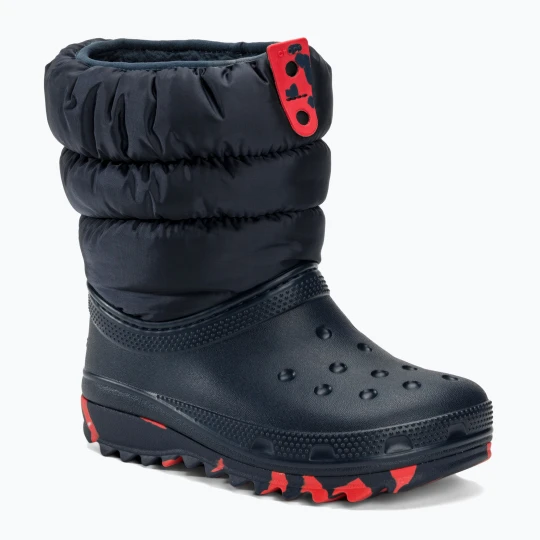 Zdjęcie produktu Śniegowce juniorskie Crocs Classic Neo Puff navy Granatowy