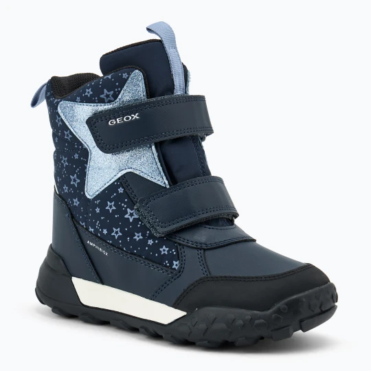 Zdjęcie produktu Śniegowce juniorskie Geox Trekkyup ABX navy/light avio Granatowy